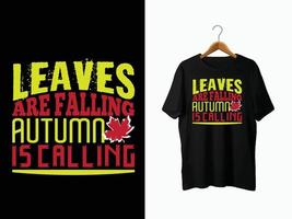 Autumn T-Shirt Design vector