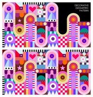 Decorative Geometric Pattern vector