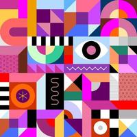 Abstract Geometric Seamless Design vector