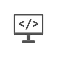 Custom coding icons Vector illustration. modern style Custom coding symbol