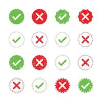 approved verified accepted passed failed organic original and rejected rubber stamp on a white background vector