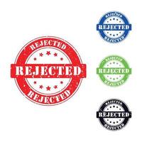 approved verified accepted passed failed organic original and rejected rubber stamp on a white background vector