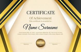 Certificate of Appreciation Template vector