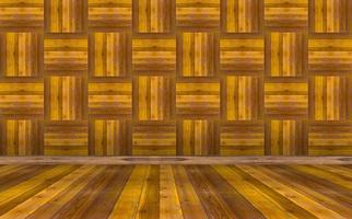 brown wall and floor wood background photo