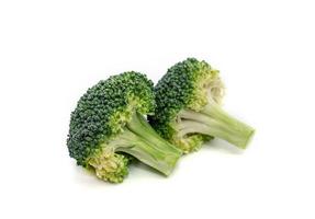 broccoli isolated on white background photo