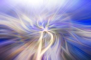 Abstract design concept of colorful light trail swirl twirl shapes pattern effect, track of motion light illustration background, close up. photo