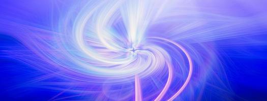 Abstract design concept of colorful light trail swirl twirl shapes pattern effect, track of motion light illustration background, close up. photo