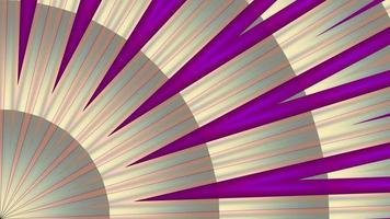 Abstract purple gold kaleidoscope background video