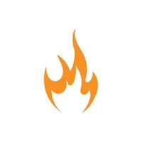 ilustración de icono de vector de logotipo de fuego