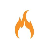 ilustración de icono de vector de logotipo de fuego