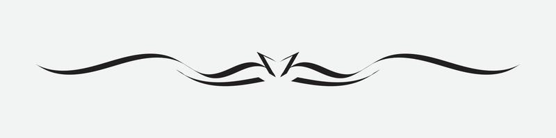Simple Black Divider Design, Divider Template, border, line