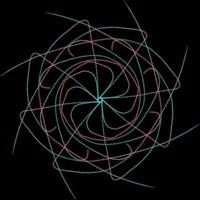 Creative abstract background mixed multicolor very cool photo