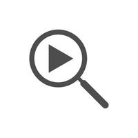 search video icon vector illustrations. Used for SEO or websites