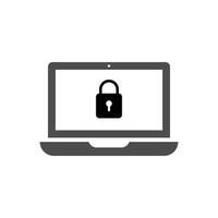 Web security icons. Website security shield protection icon symbol vector