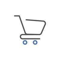 online shopping icons. Used for e-commerce vector