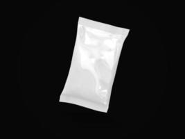 Plastic Bag 3D Rendering Mockup Design photo