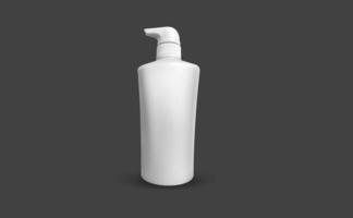 Bottle pump mockup design photo