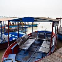 Ganga as seen in Garh Mukteshwar, Uttar Pradesh, India, River Ganga is believed to be the holiest river for Hindus, A view of Garh Ganga Brij ghat which is very famous religious place for Hindus photo