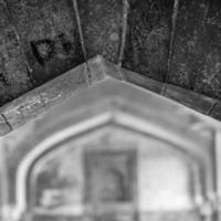 Mughal Architecture inside Lodhi Gardens, Delhi, India, Beautiful Architecture Inside the The Three-domed mosque in Lodhi Garden is said to be the Friday mosque for Friday prayer, Lodhi Garden Tomb photo