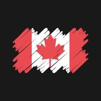 Canada Flag Brush. National Flag vector