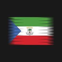 Equatorial Guinea Flag Vector. National Flag vector