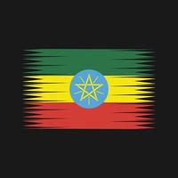 Ethiopia Flag Vector. National Flag vector