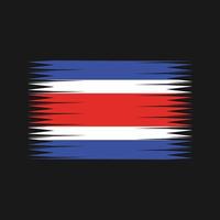 vector de la bandera de costa rica. bandera nacional