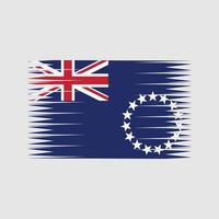 Cook Islands Flag Vector. National Flag vector