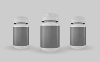 Medicine Bottle Mockup Design photo