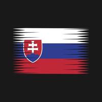 Slovakia Flag Vector. National Flag vector