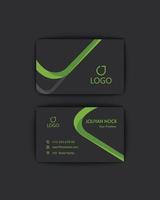Business card design and visiting card design vector