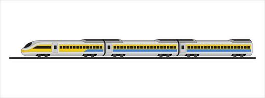 tren expreso ilustración vectorial vector