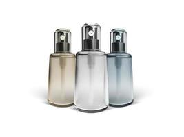 Spray Bottle Mockup 3D Rendering  Design photo