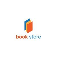 book store logo design free download vector