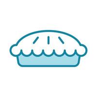 pie icon vector design template