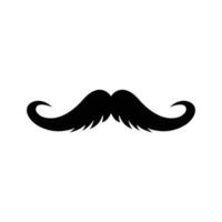 mustache icon vector design template