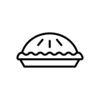 pie icon vector design template