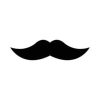 mustache icon vector design template