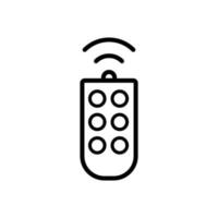 remote control icon vector design template