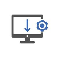 landing page optimization icons. Used for SEO or websites. vector