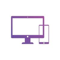 responsive web design icons vector