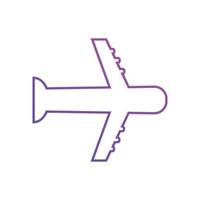 airplane icons Vector illustration