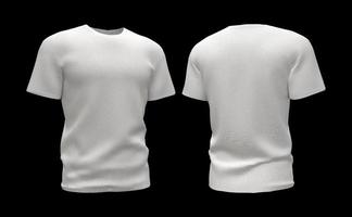T-Shirt  Mockup 3D Rendering Design photo