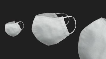 Face Mask Mockup Design photo