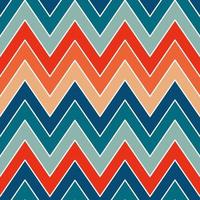 Christmas chevron pattern vector