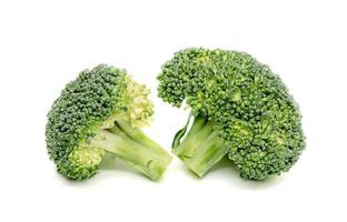 broccoli isolated on white background photo