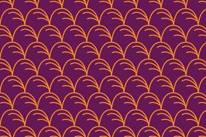 seamless pattern line art background vector
