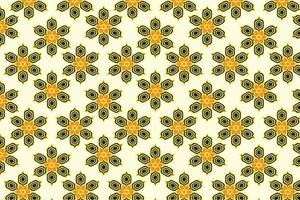 seamless pattern with flowers vector