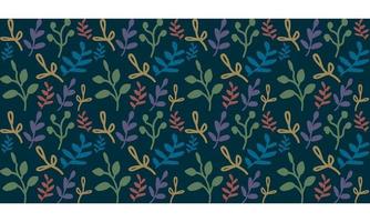 Tree Leaves  Repeated pattern design for allover print, Background textile febric print vector