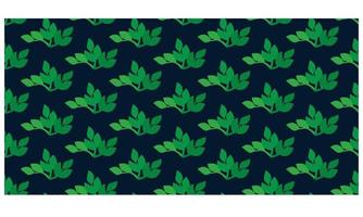 green Leaves vector pattern design for allover print, Background textile febric print